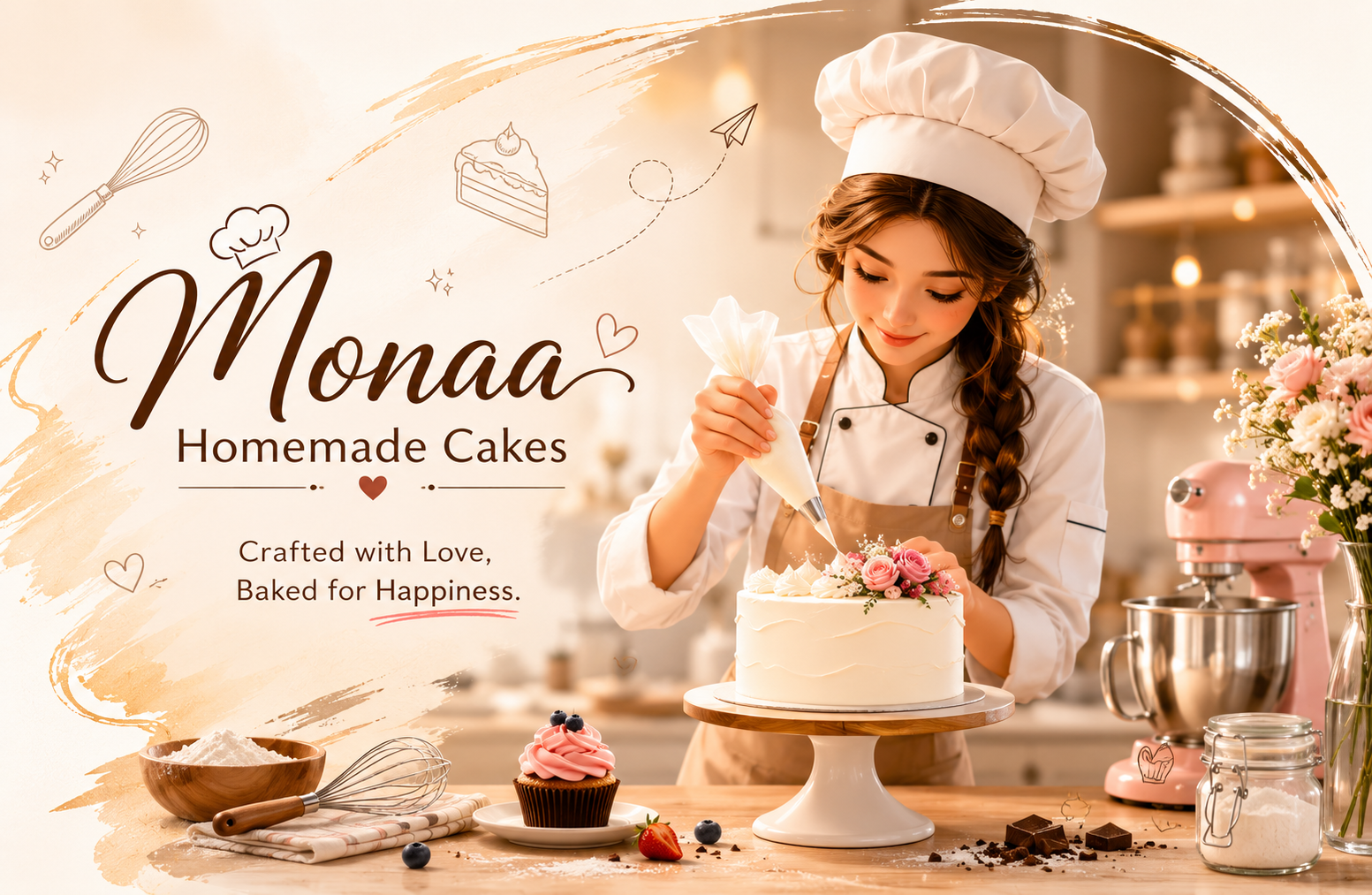 Monaa Homemadecakes Website Preview