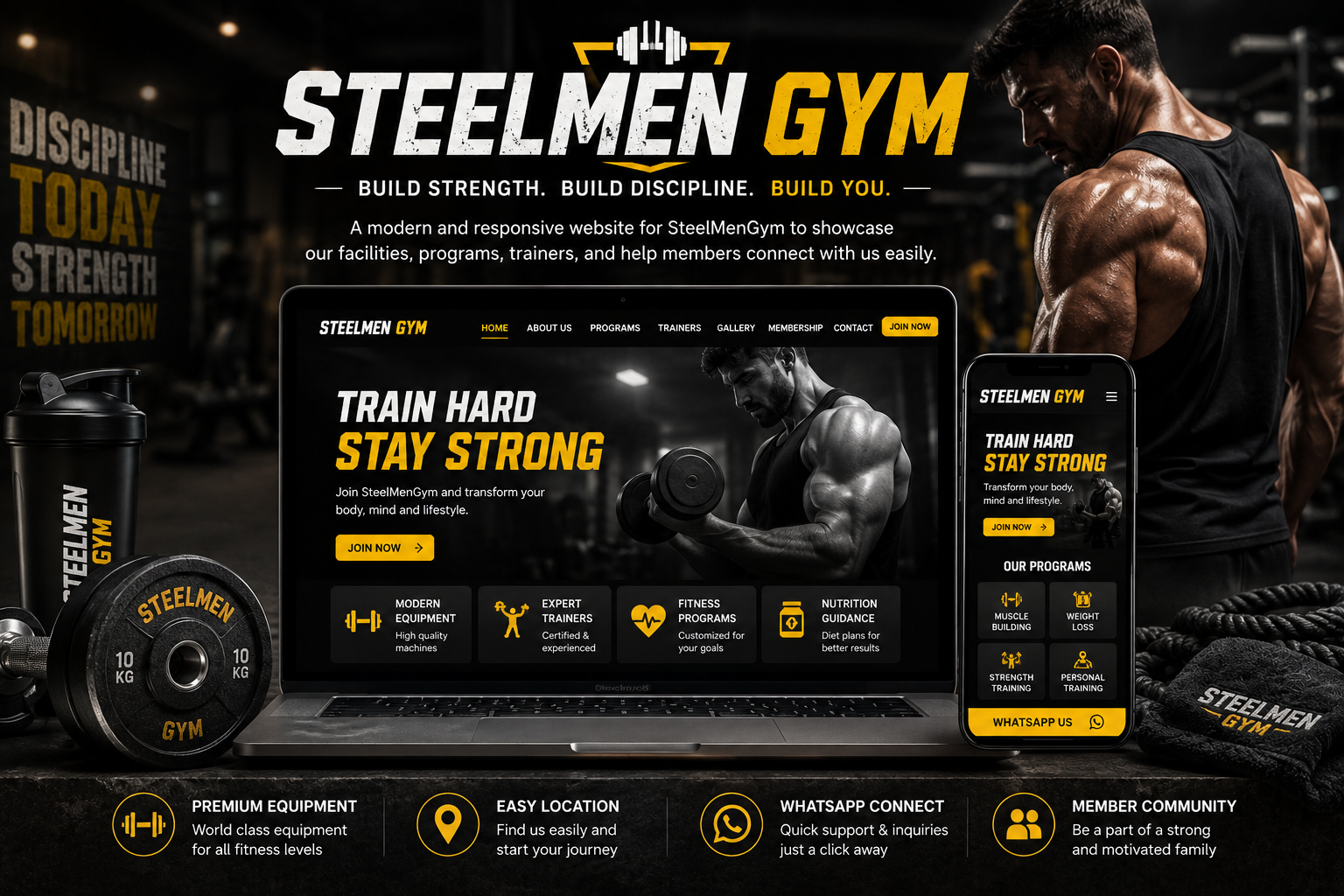 SteelManGym Preview